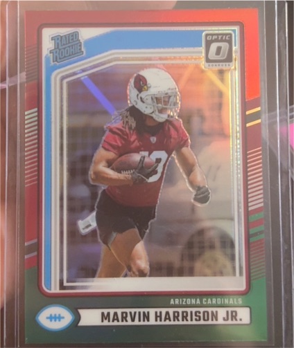 2024 Panini Donruss Optic #393 Marvin Harrison Jr. — front