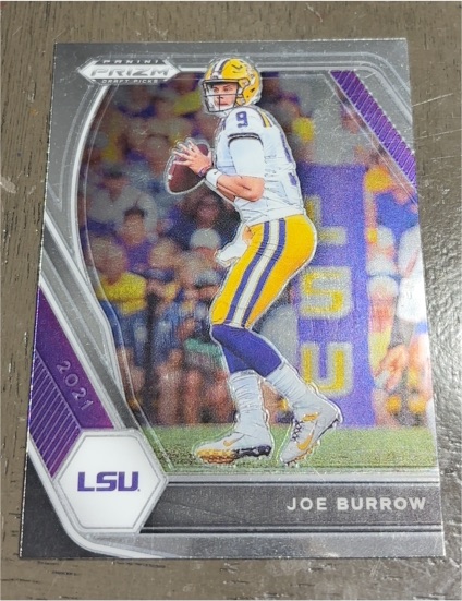 2021 Panini Prizm Draft Picks #3 Joe Burrow — front