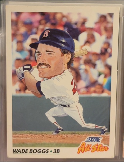 1992 Score #434 Wade Boggs — front