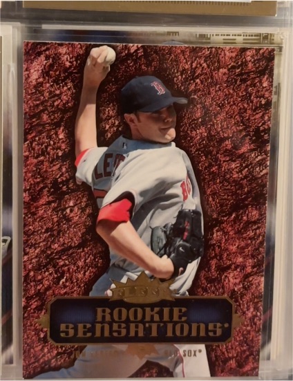 2007 Fleer Rookie Sensations #RS-JL Jon Lester — front