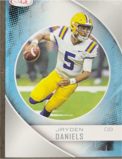 2023 Sage Low Series #8 Jayden Daniels — front