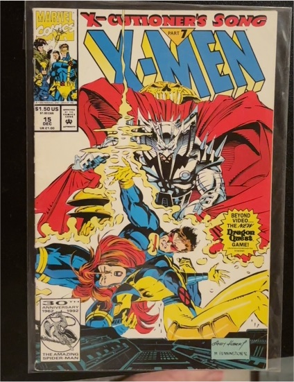 X-Men #15 (Marvel Comics December 1992) — front