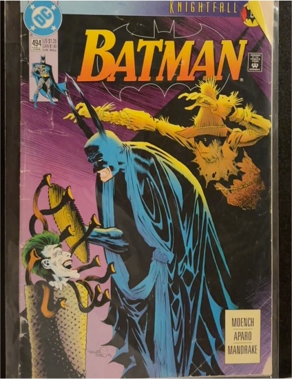 Batman #494 (1993) DC Comics — front