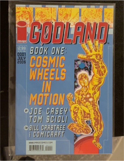 Godland #1 (Image, 2005) — front