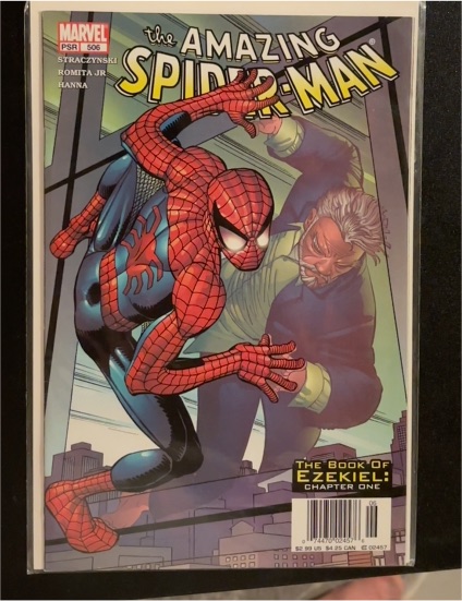 The Amazing Spider-Man #506 (2004) Marvel Comics Book of Ezekiel: Chapter One — front