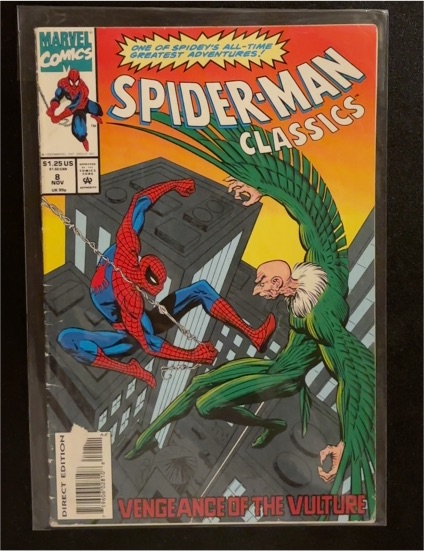Spider-Man Classics #8 (1993) Marvel Comics — front