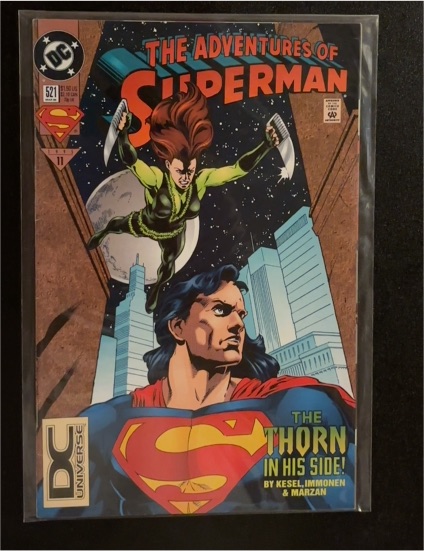 The Adventures of Superman #521 (1995) DC Comics — front