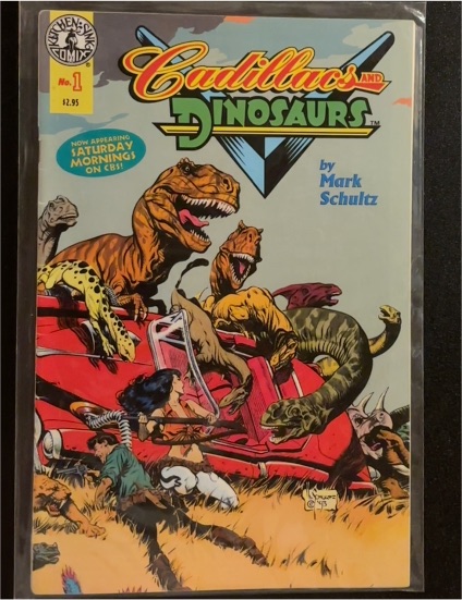 Cadillacs and Dinosaurs #1 (1993) Kitchen Sink Comix Special Tyco Toys Edition — front
