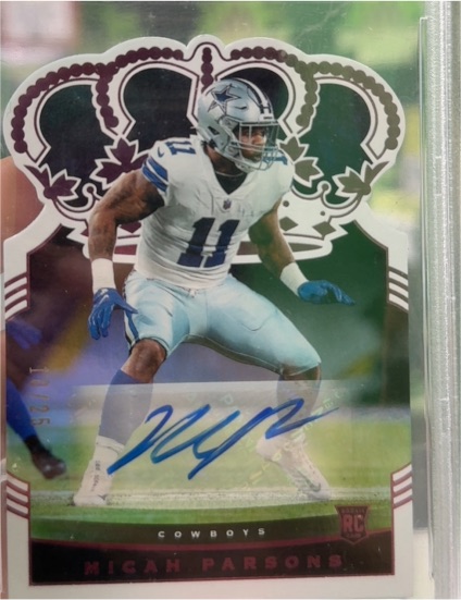 2021 Panini Chronicles Crown Royale #CR-35 Micah Parsons — front