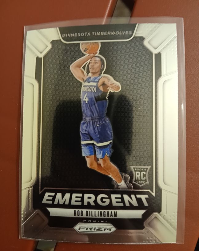 2024-25 Panini Prizm Emergent #24 Rob Dillingham — front