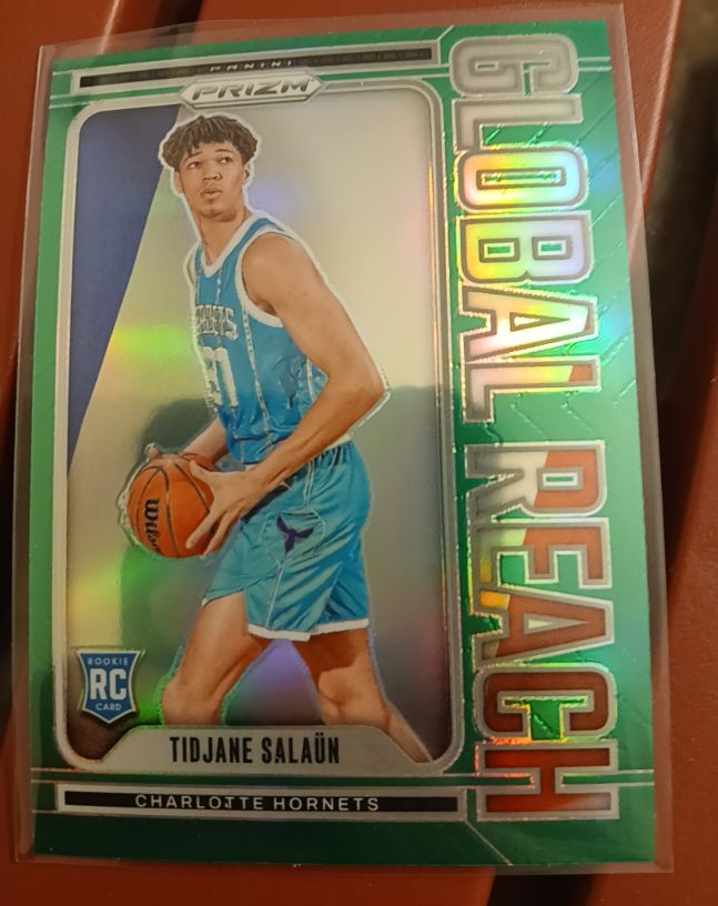 2024-25 Panini Prizm #3 Tidjane Salaun Global Reach — front