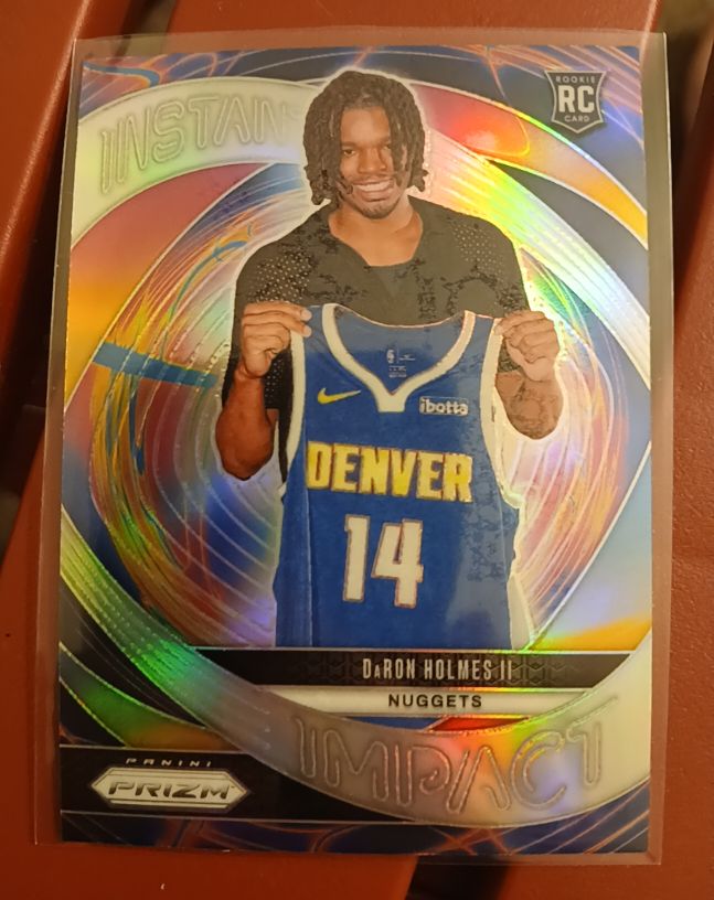 2024-25 Panini Prizm #12 DaRon Holmes II Instant Impact — front