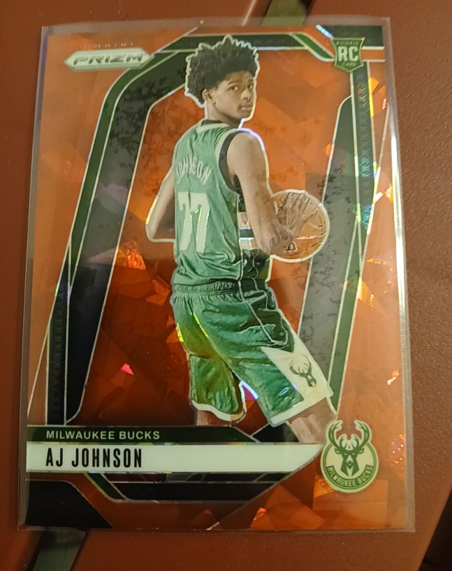 2024-25 Panini Prizm #251 AJ Johnson — front