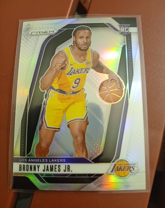 2024-25 Panini Prizm #243 Bronny James Jr. — front