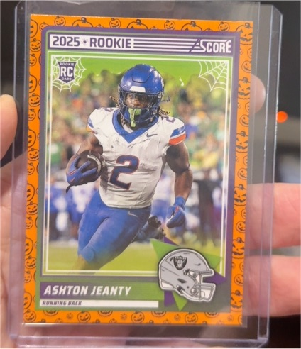 2025 Panini Score A Treat #14 Ashton Jeanty — front