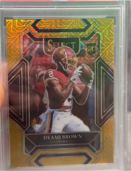 2021 Panini Select Club Level #267 Dyami Brown — front