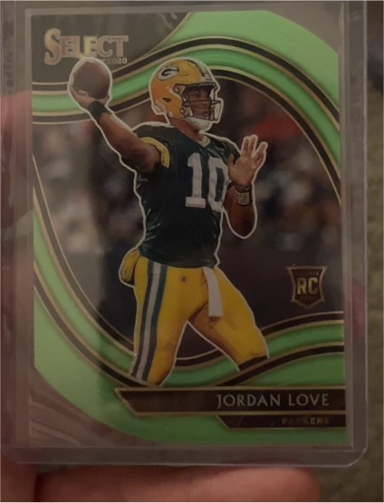 2020 Panini Select #347 Jordan Love — front