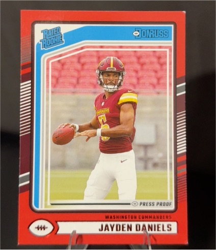 2024 Panini Donruss #389 Jayden Daniels — front