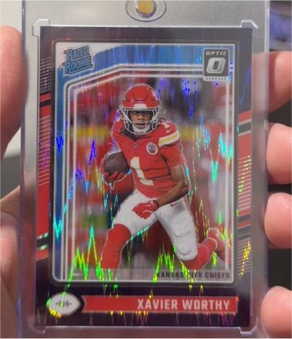 2024 Panini Donruss Optic #300 Xavier Worthy — front