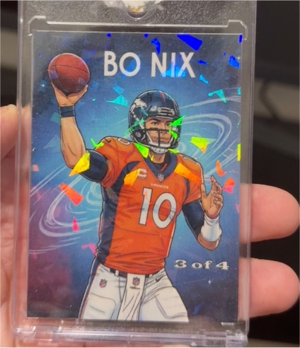2021 Panini XR #3 of 4 Bo Nix — front