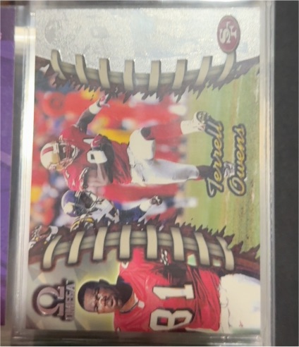 1998 Pacific Omega #81 Terrell Owens — front