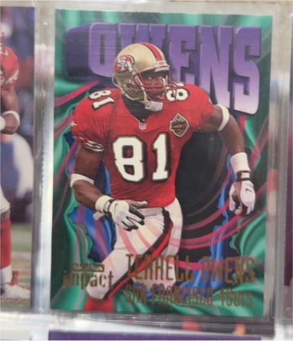 1997 SkyBox Impact #146 Terrell Owens — front