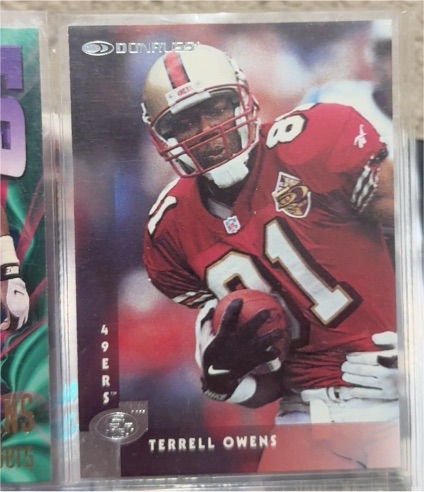 1997 Donruss #39 Terrell Owens — front