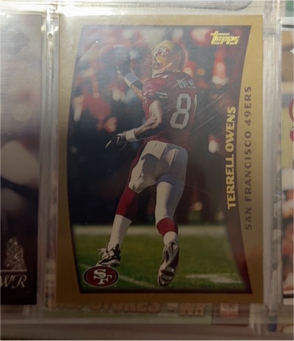 1998 Topps #282 Terrell Owens — front