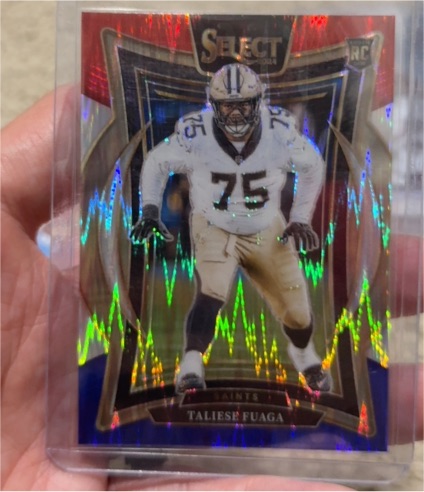 2024 Panini Select #56 Taliese Fuaga — front