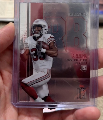 2024 Topps Signature Class #133 Trey Benson — front