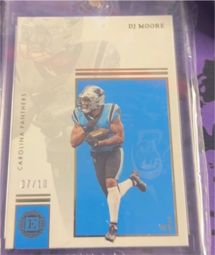 2022 Panini Encased #54 DJ Moore — front