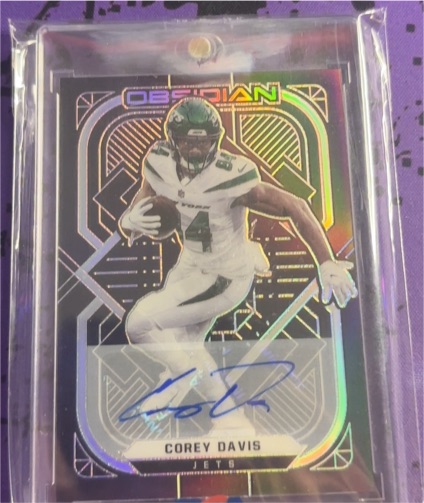 2021 Panini Obsidian #76 Corey Davis — front