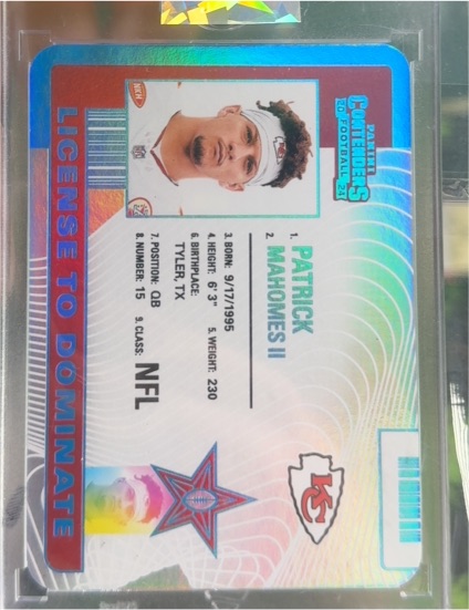 2024 Panini Contenders #13 Patrick Mahomes II License To Dominate — front