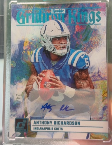 2023 Donruss Gridiron Kings #RGK2 Anthony Richardson — front