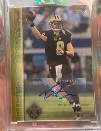2015 Topps Field Access #153 Drew Brees — front