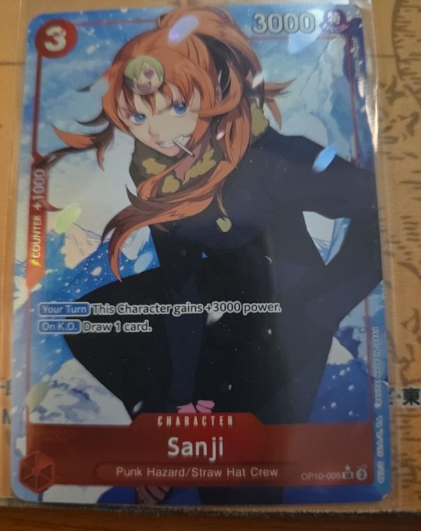 2025 One Piece Card Game OP10-005 Sanji — front