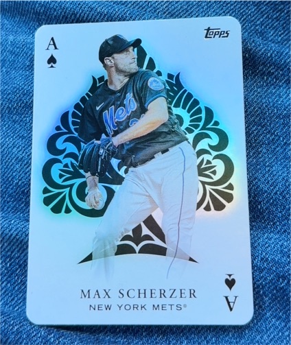 2023 Topps Series 1 - All Aces #AA-25 Max Scherzer — front
