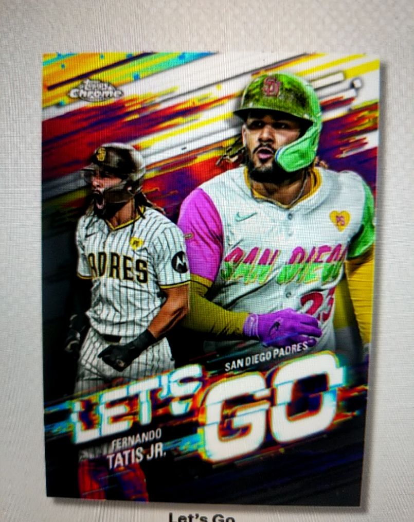 2024 Topps Chrome Let's Go Fernando Tatis Jr. — front