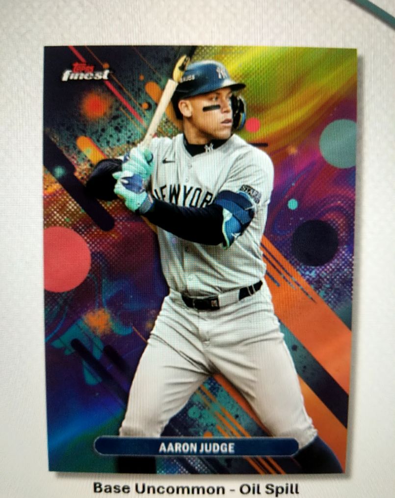 2024 Topps Finest #Aaron Judge — front