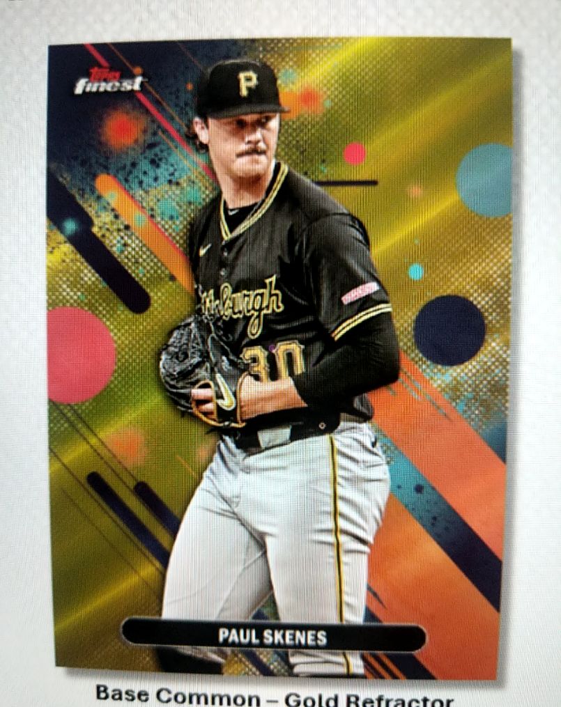 2024 Topps Finest #Paul Skenes — front