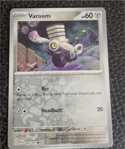 2024 Pokémon Scarlet & Violet Paldean Fates #64 Varoom — front
