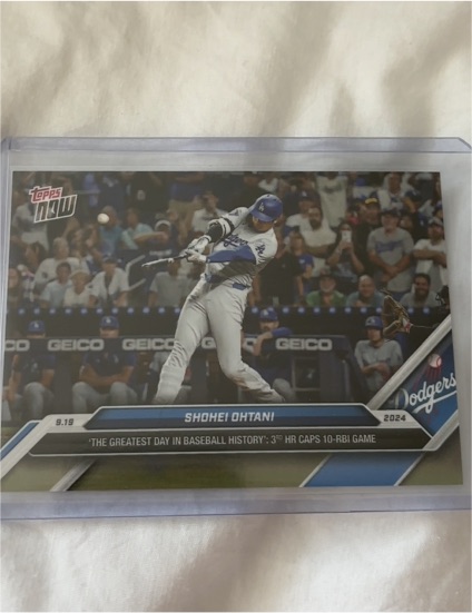 2024 Topps Now #723 Shohei Ohtani — front