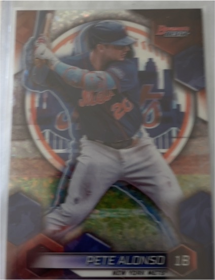 2023 Bowman's Best #3 Pete Alonso — front