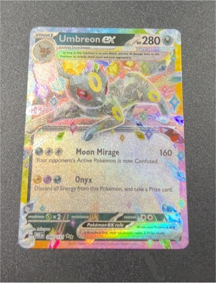 2014 Pokémon Prismatic Evolutions #060 Umbreon ex — front