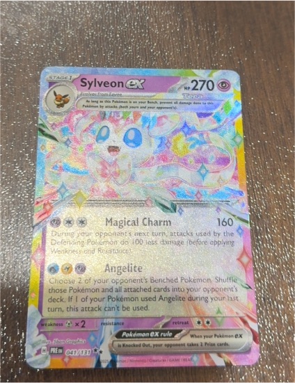2025 Pokémon TCG Prismatic Evolutions #041 Sylveon ex — front