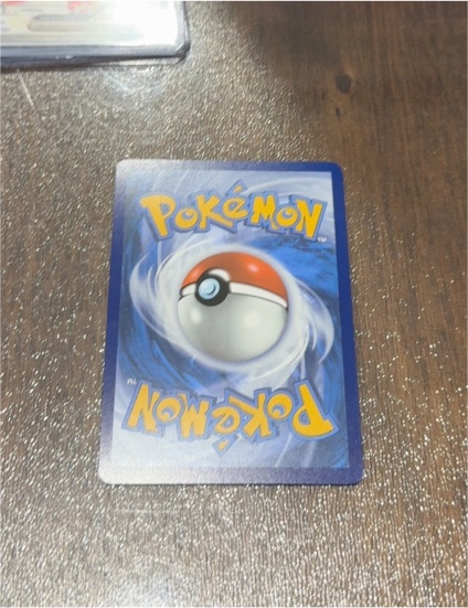 1999 Pokémon Card Back — front