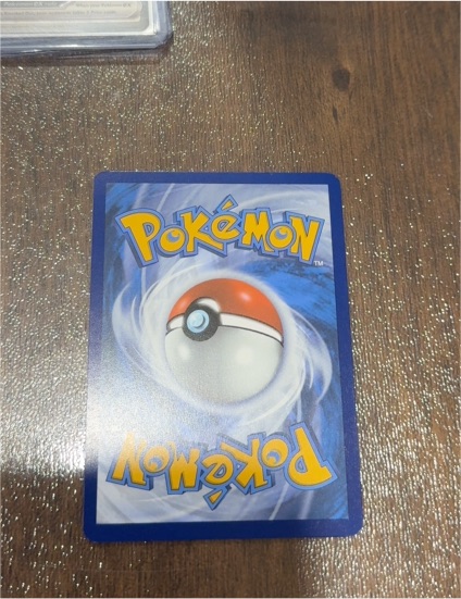 1999 Pokemon Base Set Card Back — front