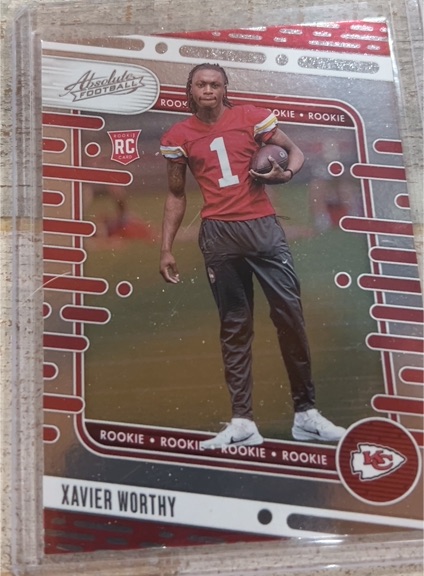 2024 Panini Absolute #128 Xavier Worthy — front