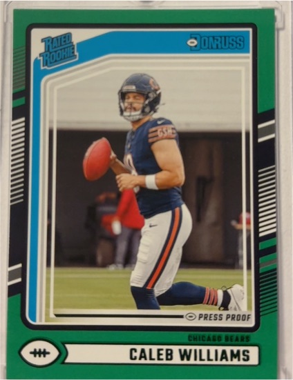 2024 Donruss #327 Caleb Williams — front