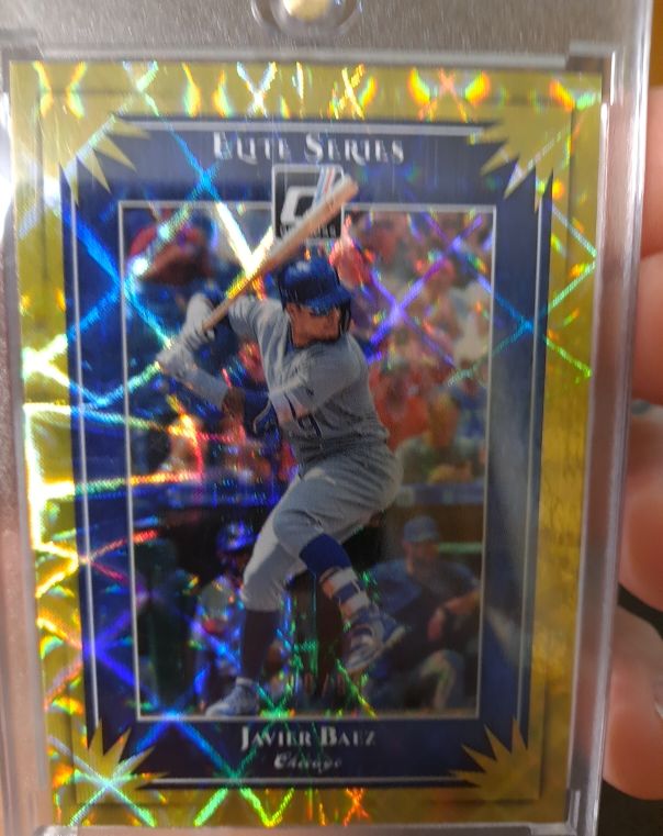 2019 Donruss Elite Series #ES6 Javier Baez — front